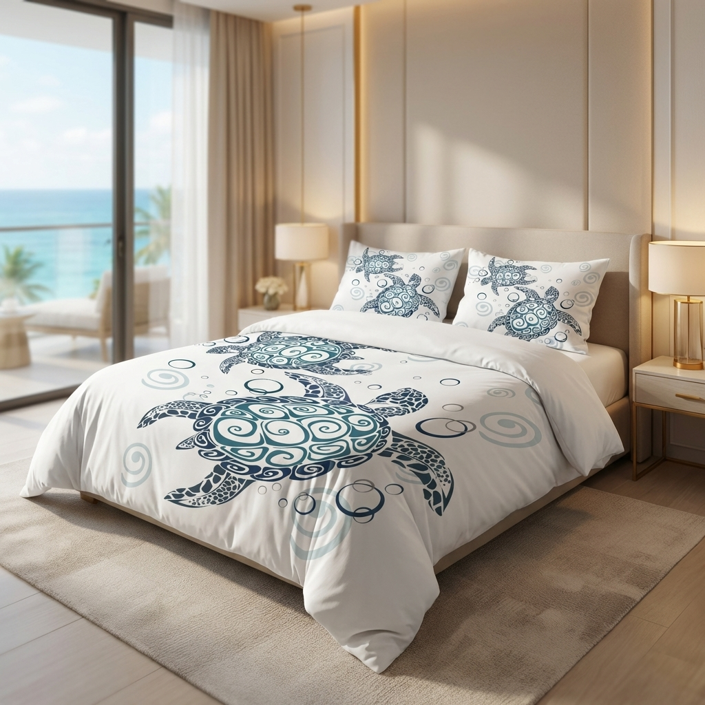 Marine Turtle Bedding Set