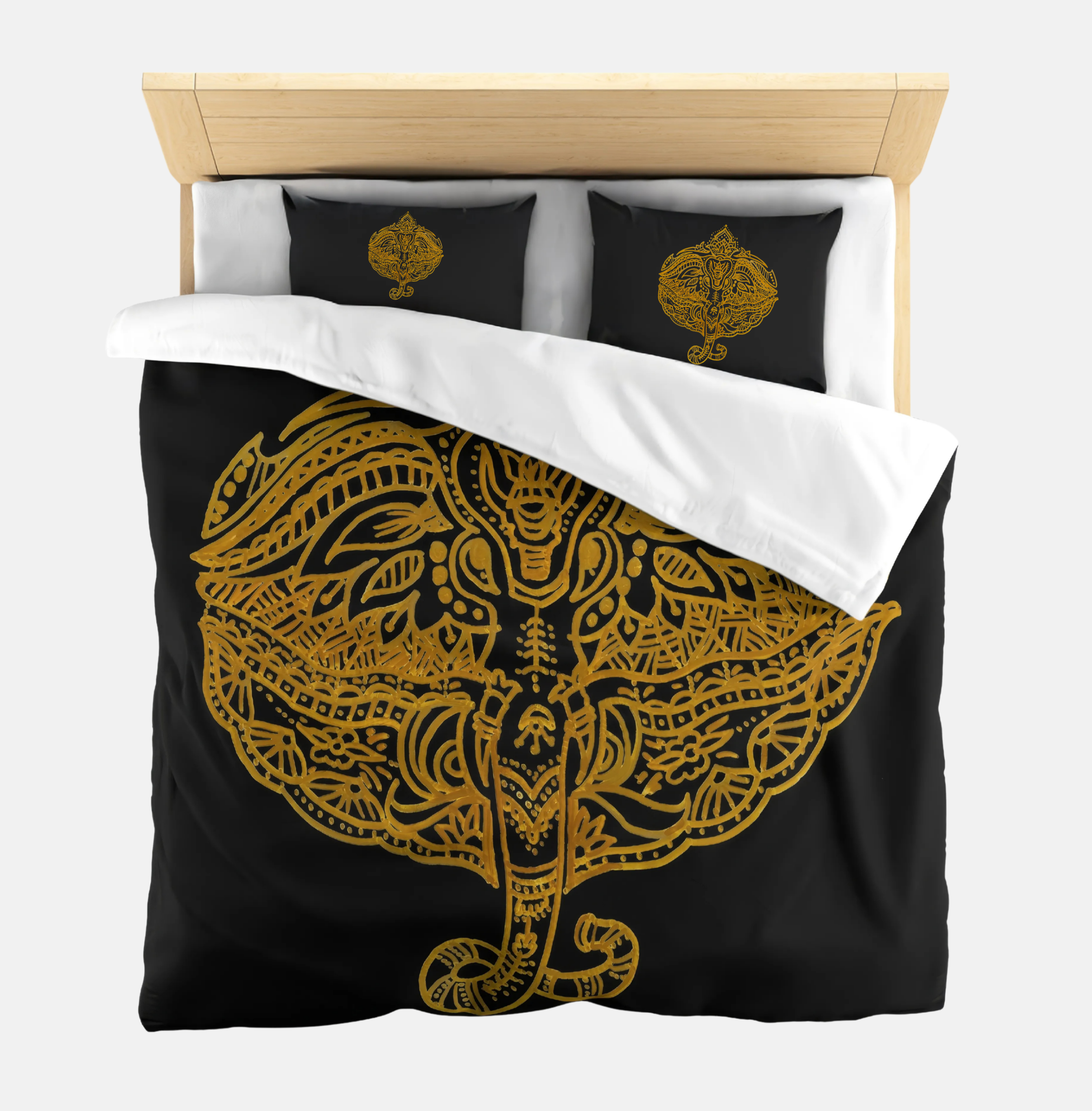 Mandala Elephant Bedding Set