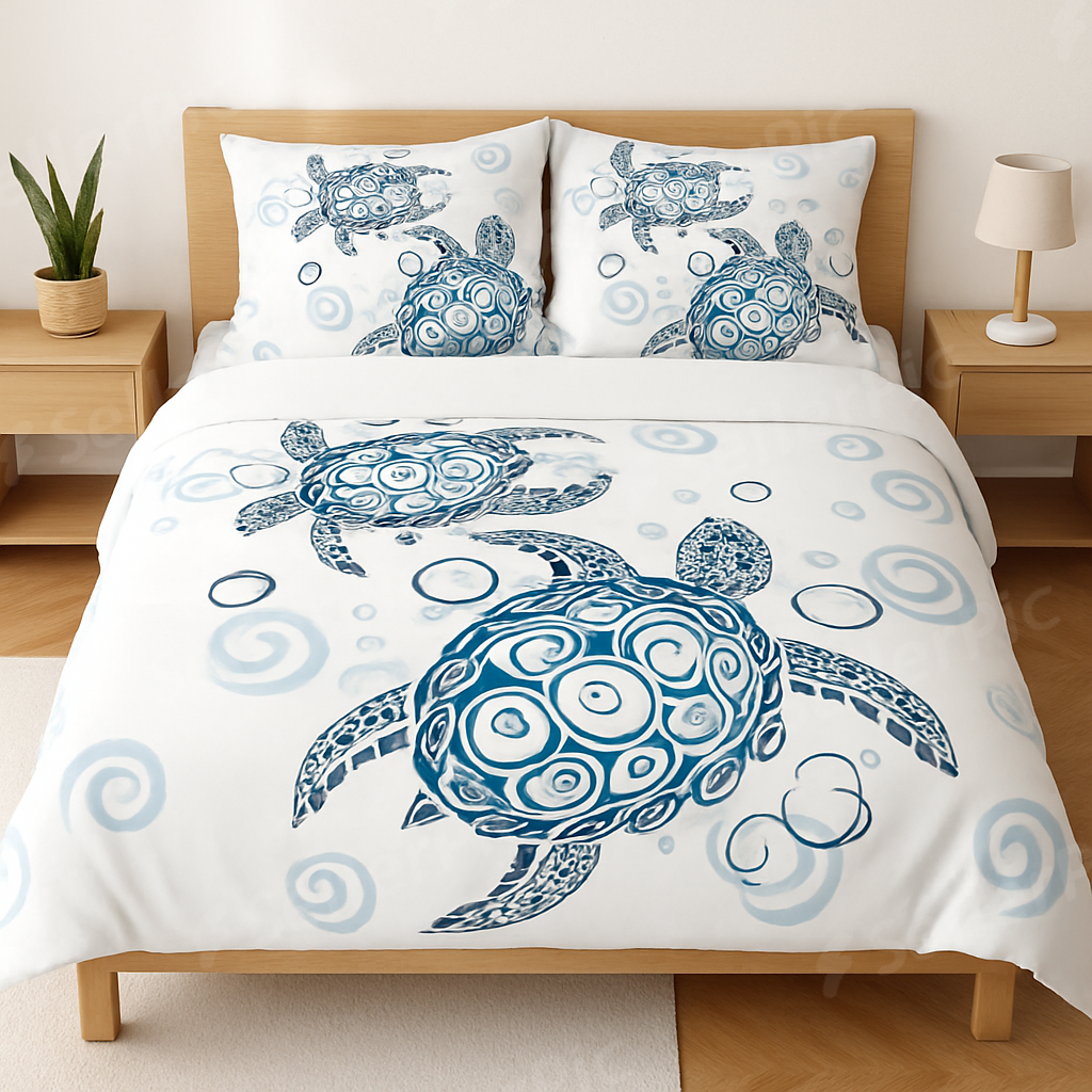 Marine Turtle Bedding Set