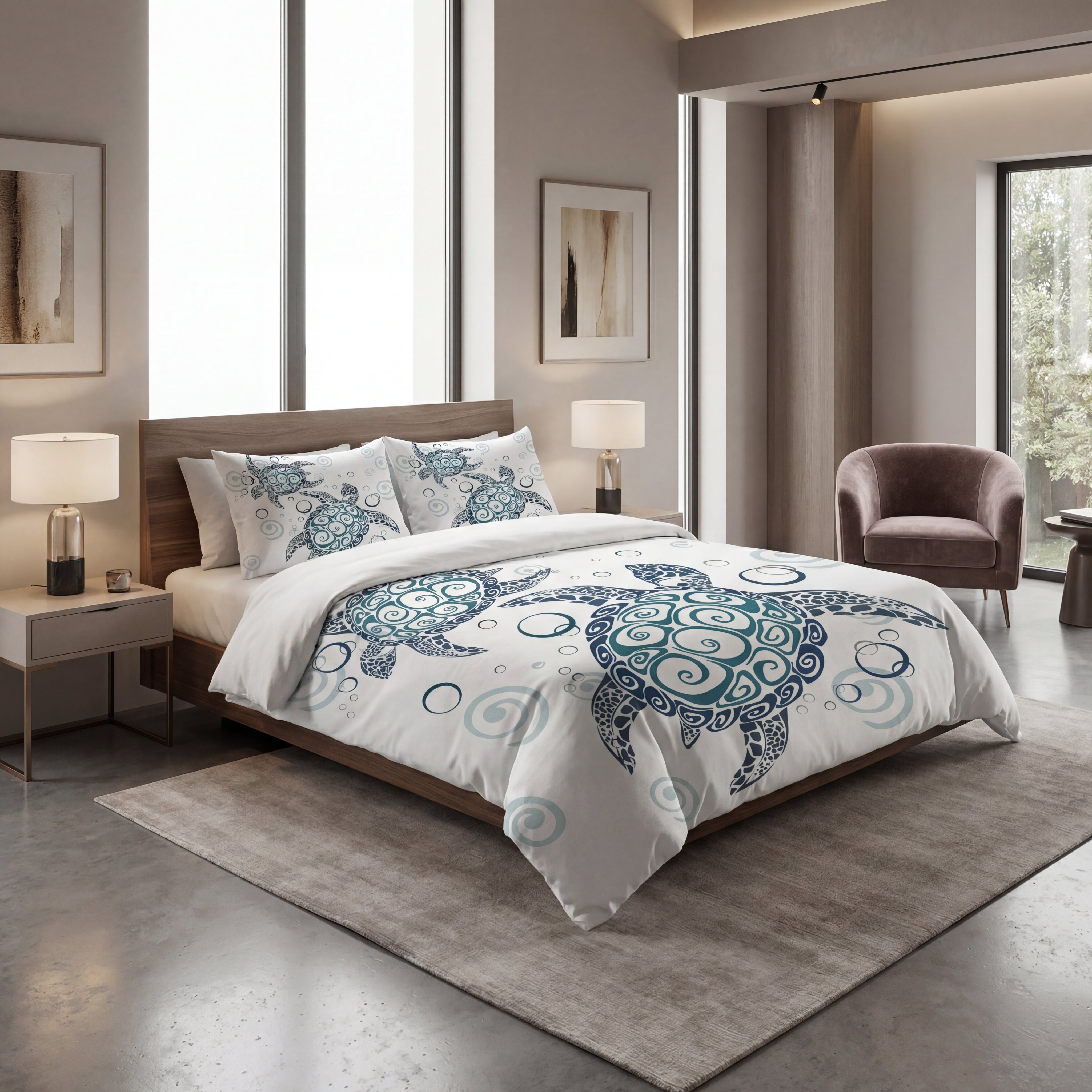 Marine Turtle Bedding Set