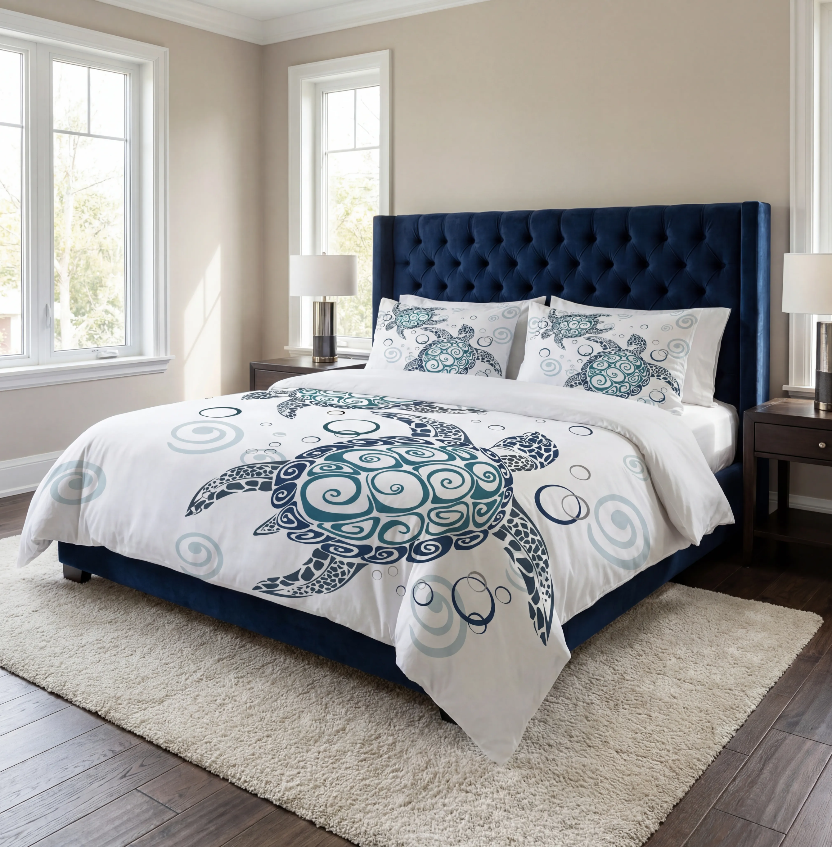 Marine Turtle Bedding Set
